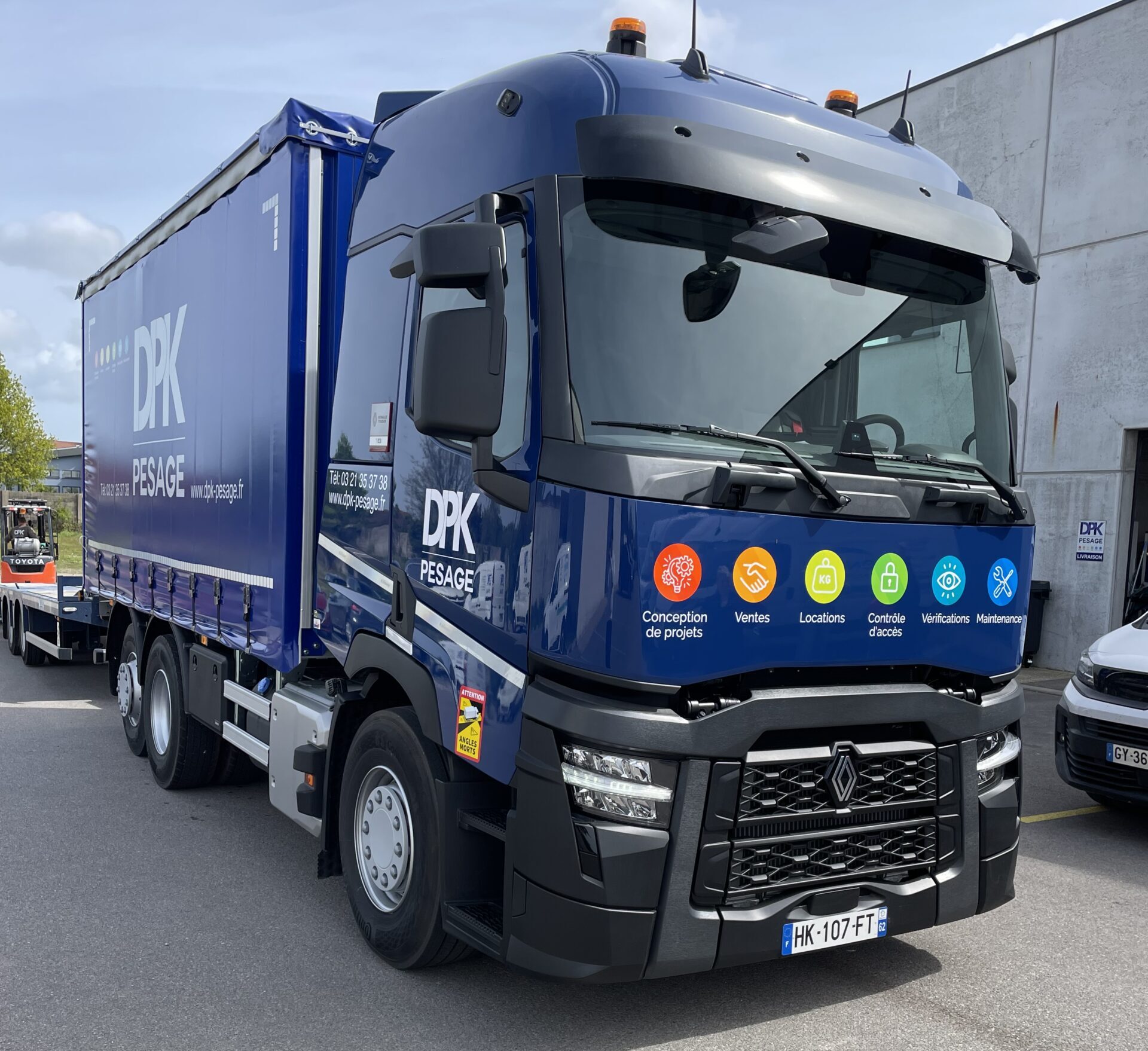 camion dpk pesage